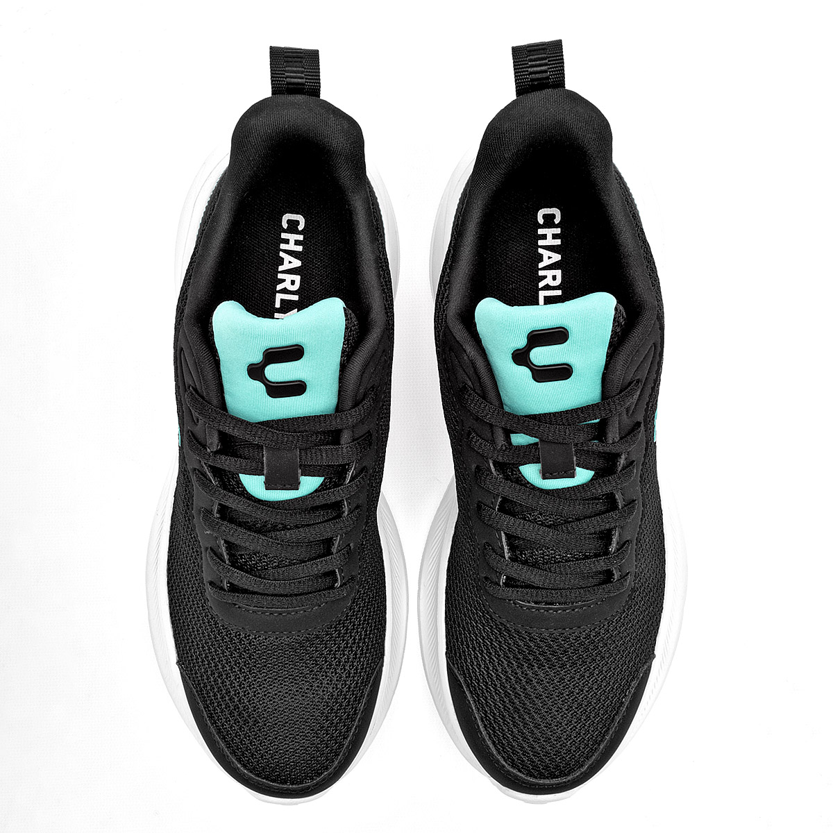 Foto 4 pulgar | Charly Tenis Deportivo Para Mujer Negro, Running Cod.131565