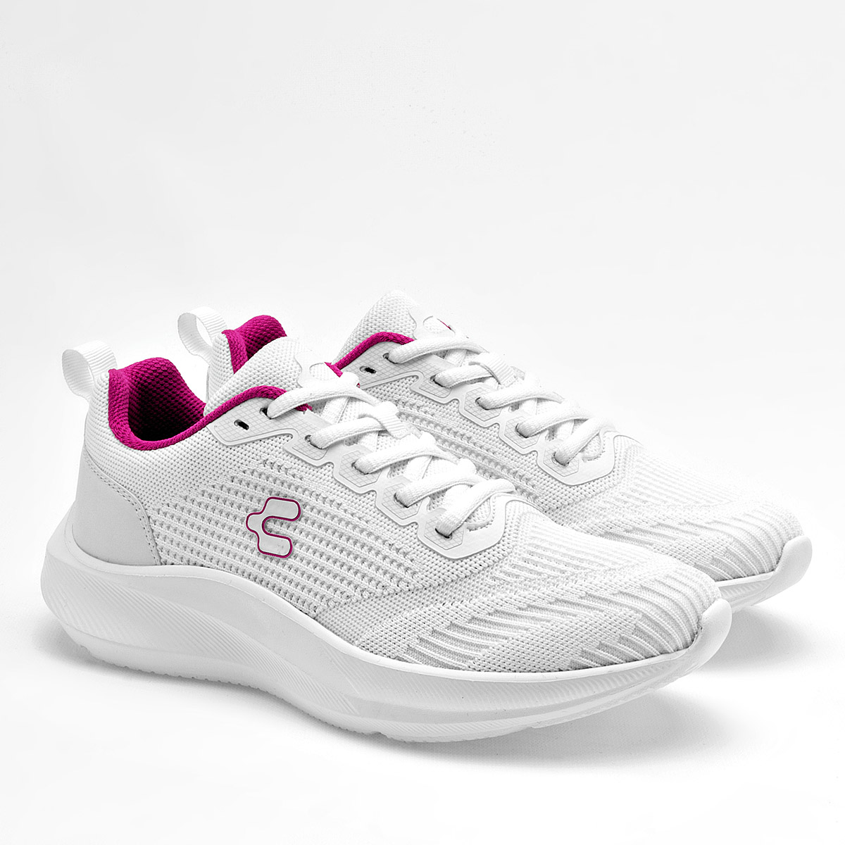 Foto 3 pulgar | Charly Tenis Deportivo Para Mujer Blanco, Running Cod.131584