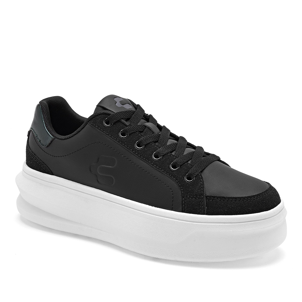 Foto 2 pulgar | Charly Tenis Urbano Para Mujer Negro Cod.131579