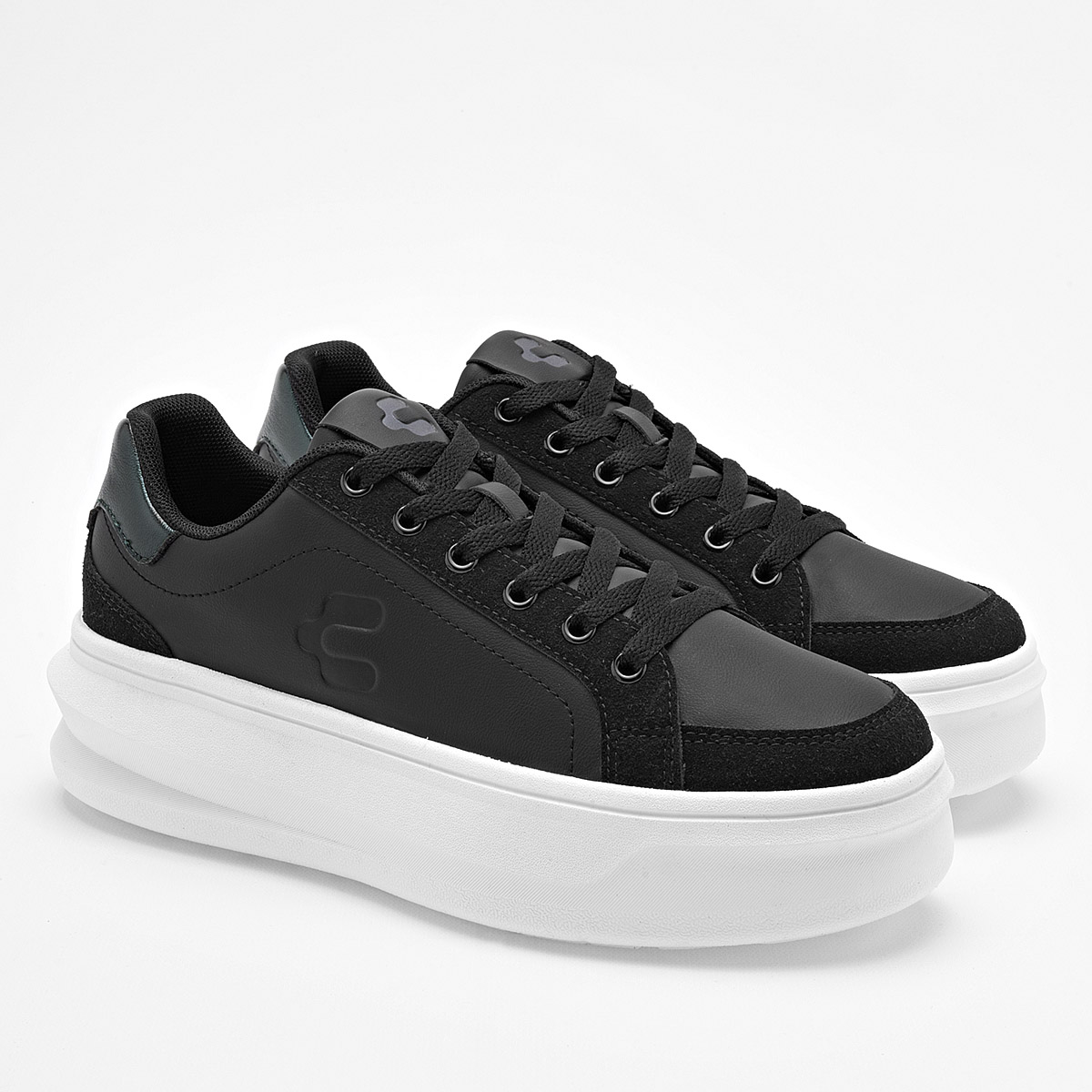 Foto 2 | Charly Tenis Urbano Para Mujer Negro Cod.131579