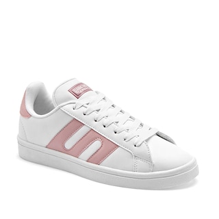 Foto 1 | American Fire Tenis Urbano Para Mujer Blanco Rosa Cod.131776