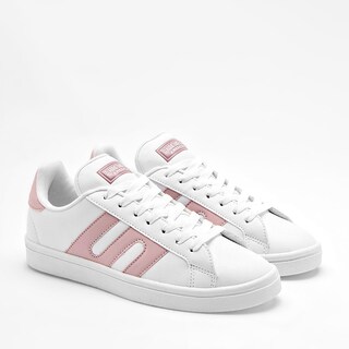 Foto 2 | American Fire Tenis Urbano Para Mujer Blanco Rosa Cod.131776