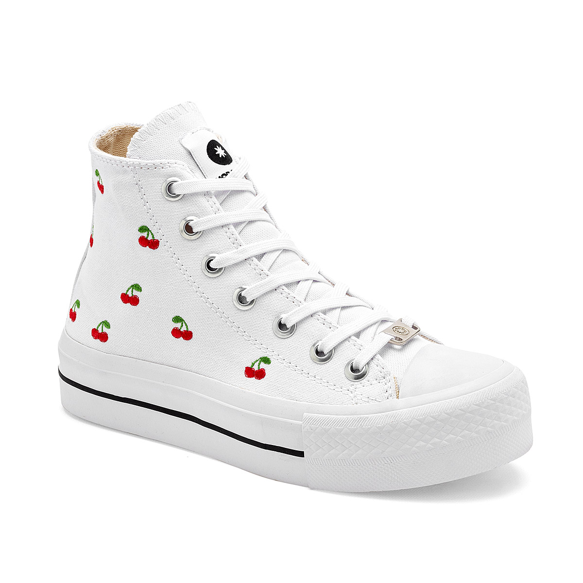 Moramora Tenis Urbano Para Mujer Blanco Cod.132597