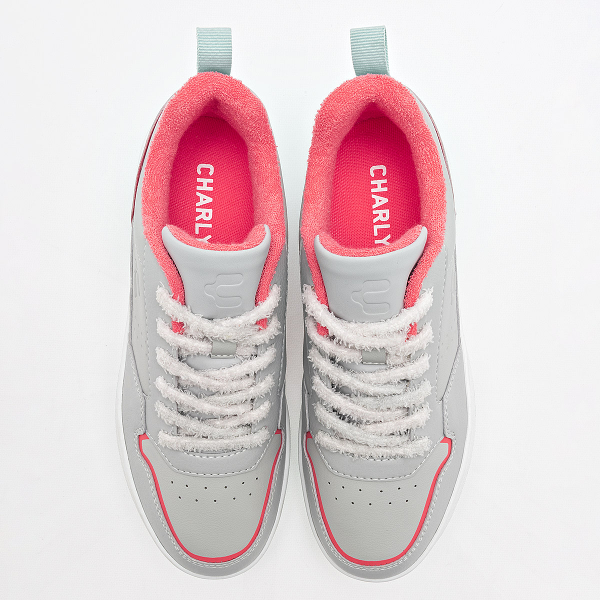 Foto 4 pulgar | Charly Tenis Urbano Para Mujer Gris Cod.131581