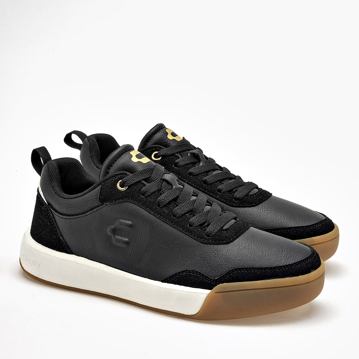 Foto 2 | Charly Tenis Urbano Para Mujer Negro Cod.131557