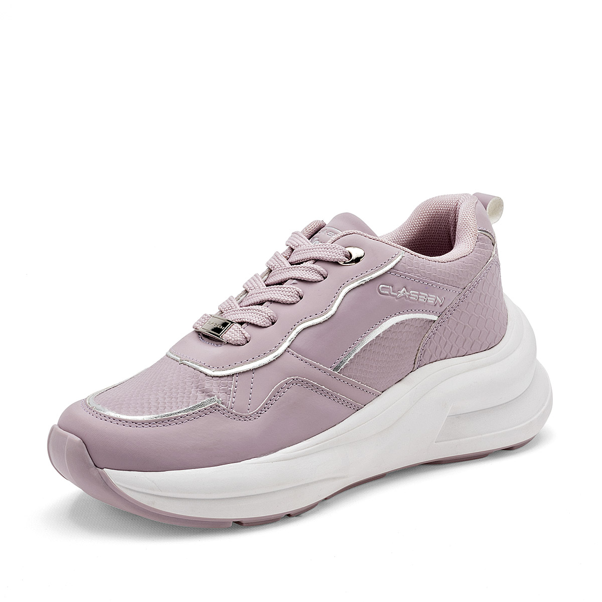 Foto 2 pulgar | Clasben Tenis Urbano Para Mujer Rosa Cod.131991