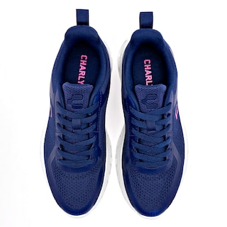 Foto 3 | Charly Tenis Deportivo Para Mujer Marino, Walking Cod.131589