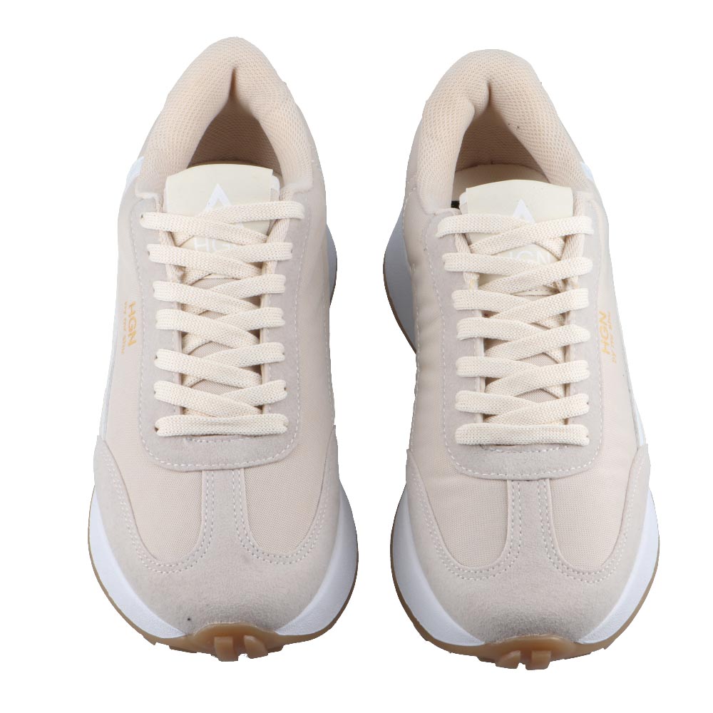 Foto 7 pulgar | Tenis De Dama Hgn By Mr Shu 7076 Beige Tenis Urbano Casual Dama Talla 23 A 26 E