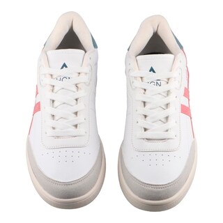 Foto 6 | Tenis De Mujer Hgn By Mr Shu 7080 Blanco/gris/rosa Tenis Urbano Casual Dama Talla 23 A 26 E