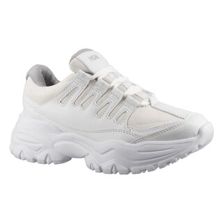 Foto 2 | Tenis De Mujer Hgn By Mr Shu 8224 Blanco Tenis Casual Urbano Mujer Talla 23 A 26 M