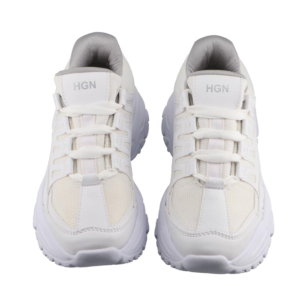 Foto 7 pulgar | Tenis De Mujer Hgn By Mr Shu 8224 Blanco Tenis Casual Urbano Mujer Talla 23 A 26 M