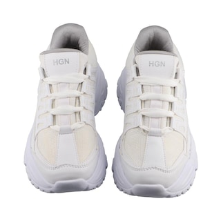Foto 6 | Tenis De Mujer Hgn By Mr Shu 8224 Blanco Tenis Casual Urbano Mujer Talla 23 A 26 M