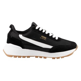 Foto 1 | Tenis De Dama Hgn By Mr Shu 7076 Negro Tenis Casual Urbano Dama Talla 23 A 26 E