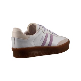 Foto 3 | Tenis Dama Hgn By Mr Shu 7075 Blanco/lila Comodos Tenis De Mujer Talla 23 A 26 E