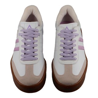 Foto 6 | Tenis Dama Hgn By Mr Shu 7075 Blanco/lila Comodos Tenis De Mujer Talla 23 A 26 E
