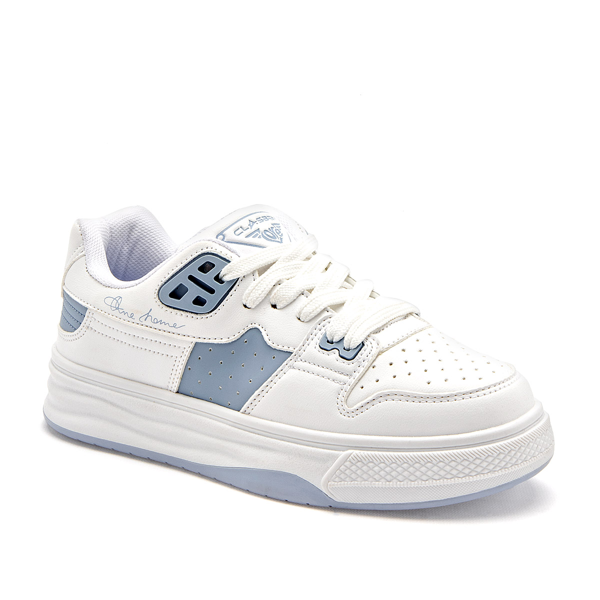 Foto 2 pulgar | Tenis Urbanos Clasben Blancos para Mujer