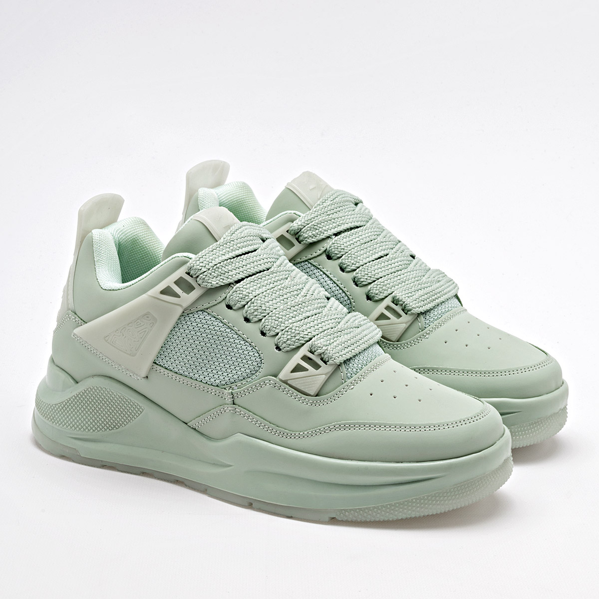 Foto 3 pulgar | Tenis Urbanos Clasben Verdes para Mujer
