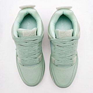 Foto 3 | Tenis Urbanos Clasben Verdes para Mujer
