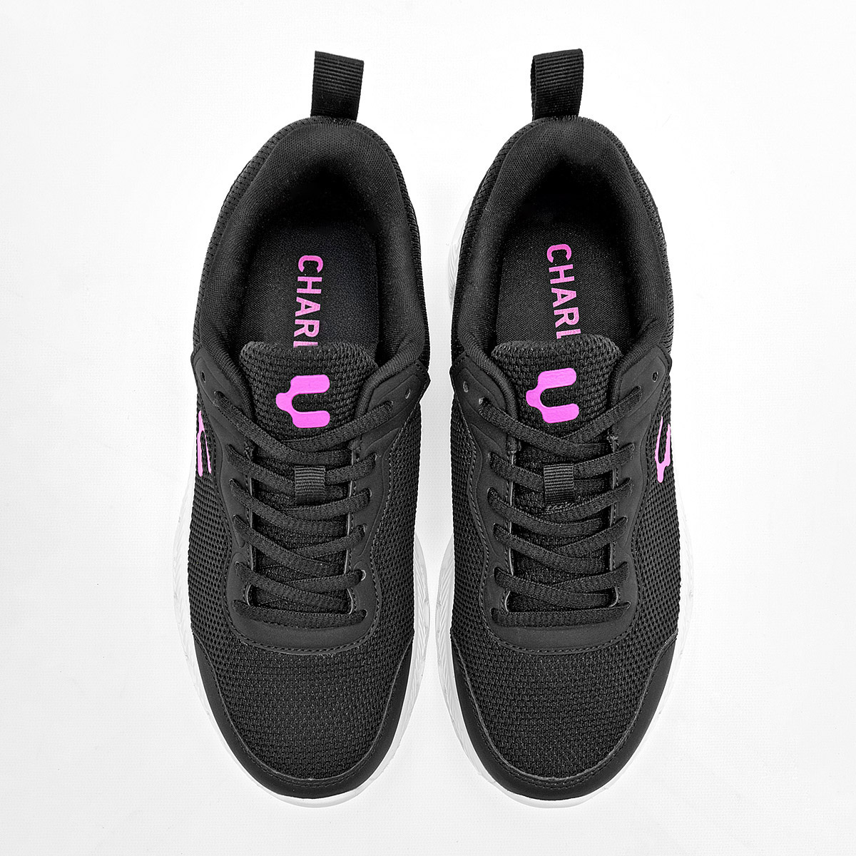 Foto 4 pulgar | Tenis Urbanos Charly Negros para Mujer