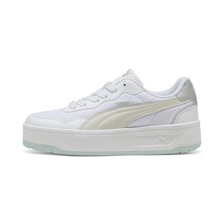 Foto 3 | Tenis Puma Court Lally Skye Aqua Metallics Para Mujer Blanco