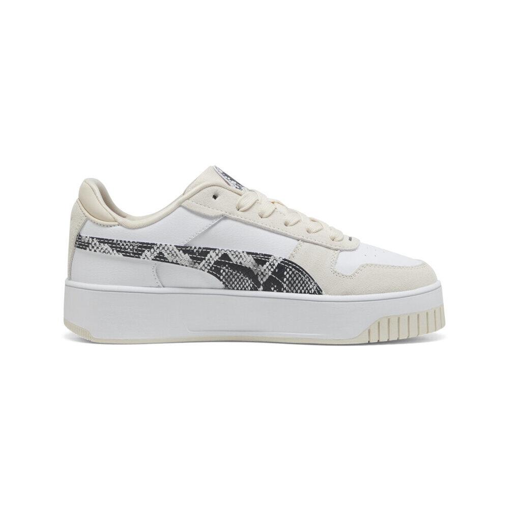 Foto 6 pulgar | Tenis Puma Carina Street Snake Chic Para Mujer Blanco