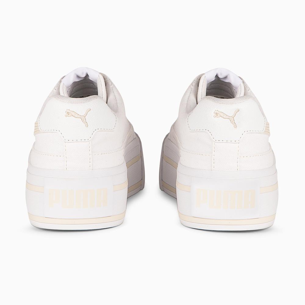 Foto 6 pulgar | Tenis Puma Court Classic Vulc Fs Platform Para Mujer Beige