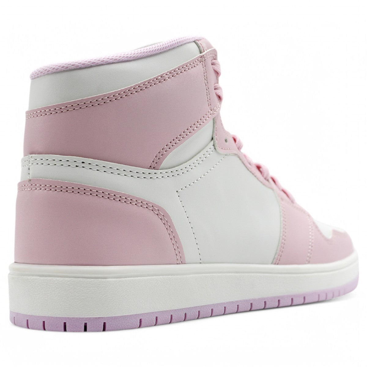 Foto 4 pulgar | Tenis Botín Exterior Piel Vegana Color Rosa Para Mujer De Rbcollection