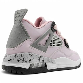 Foto 3 | Tenis Con Cordones Exterior Piel Vegana Color Rosa Para Mujer De Rbcollection