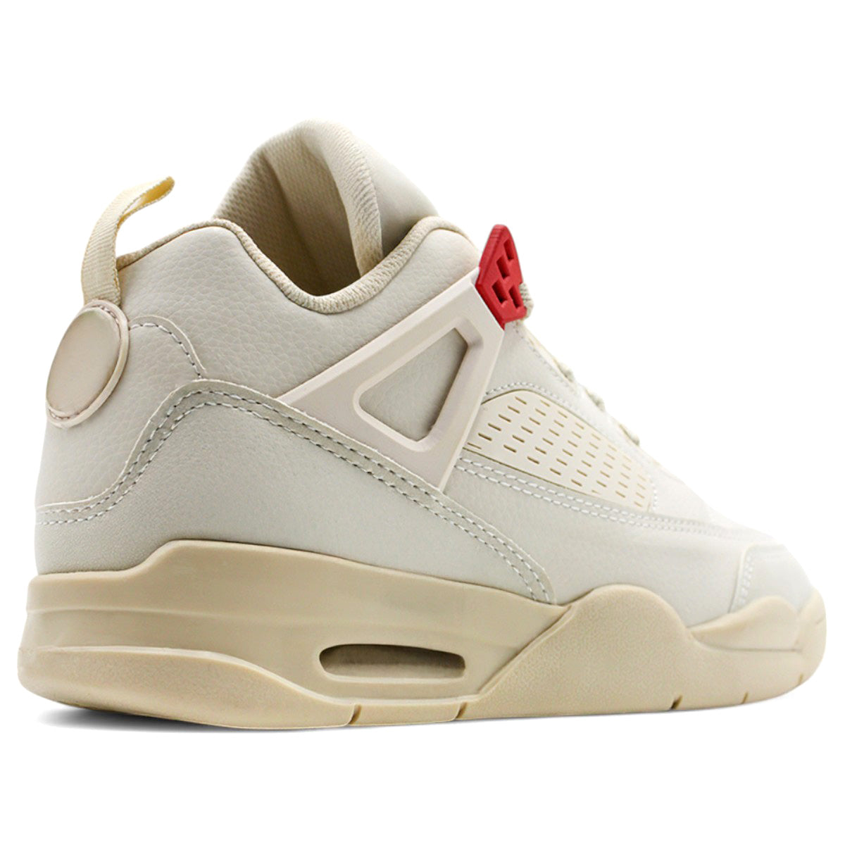 Foto 4 pulgar | Tenis Botín Exterior Piel Vegana Color Beige  Para Mujer De Rbcollection