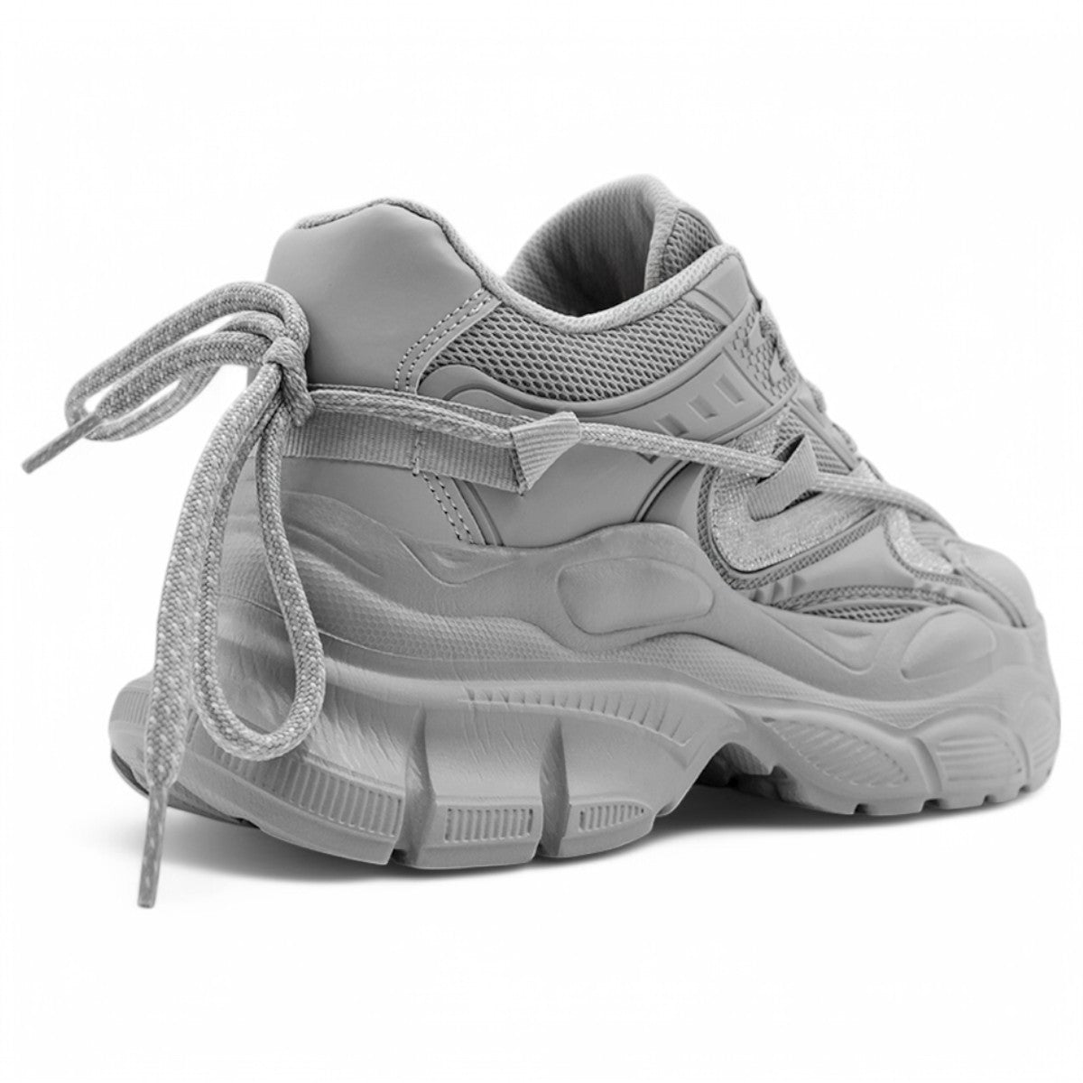 Foto 4 pulgar | Tenis Tipo Deportivo Exterior Textil Color Gris Para Mujer De Rbcollection