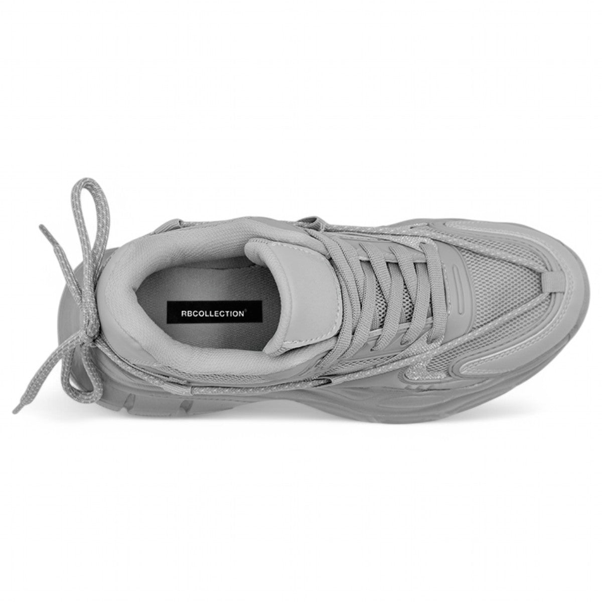 Foto 6 pulgar | Tenis Tipo Deportivo Exterior Textil Color Gris Para Mujer De Rbcollection