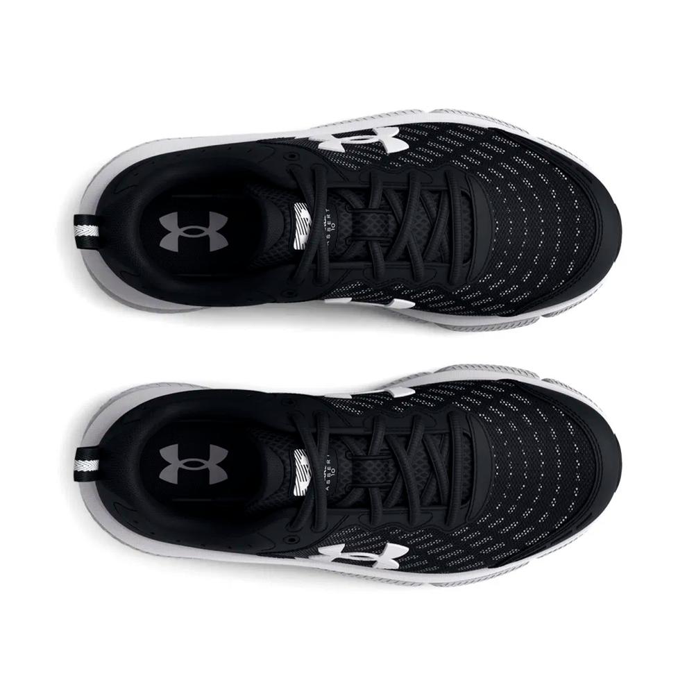 Foto 4 pulgar | Tenis Under Armour Bgs Assert 10 Jr Running Negro