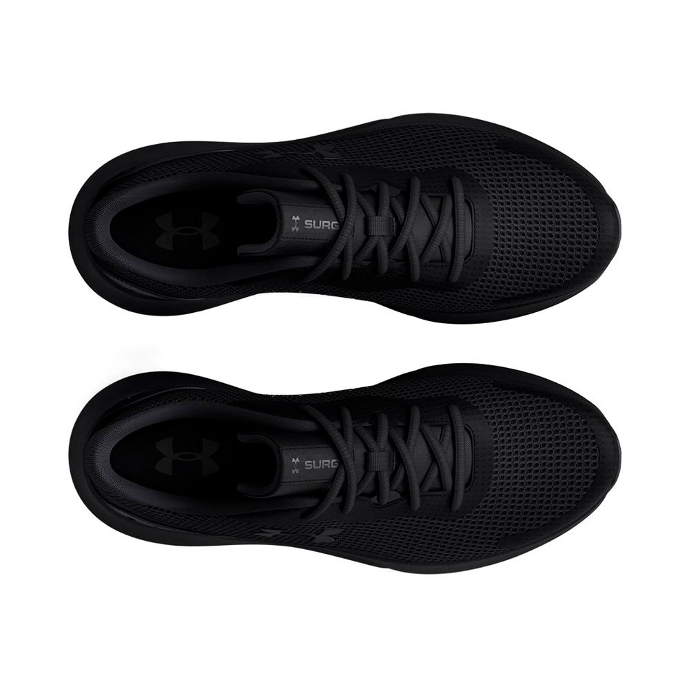 Foto 3 pulgar | Tenis Under Armour Bgs Surge 4 Jr Running Negro