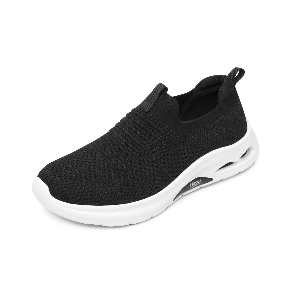 Foto 4 pulgar | Tenis Flexi Negro Para Mujer [fff3776] Negro