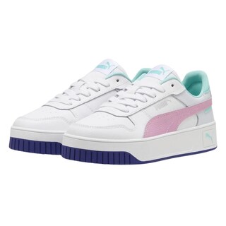 Foto 3 | Tenis Puma Carina Street Jr Mujer Juvenil Casual Blanco