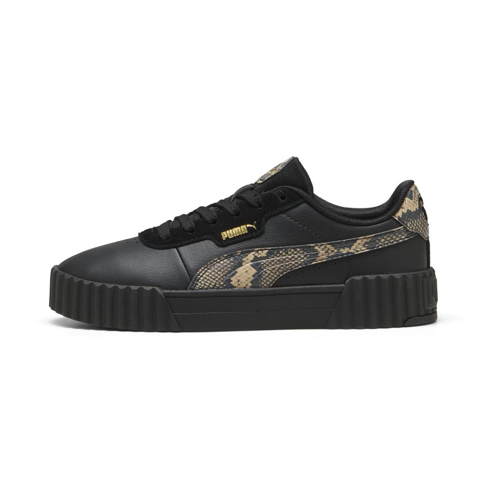 Foto 2 pulgar | Tenis Puma Carina 3.0 Snake Chic Para Mujer Negro