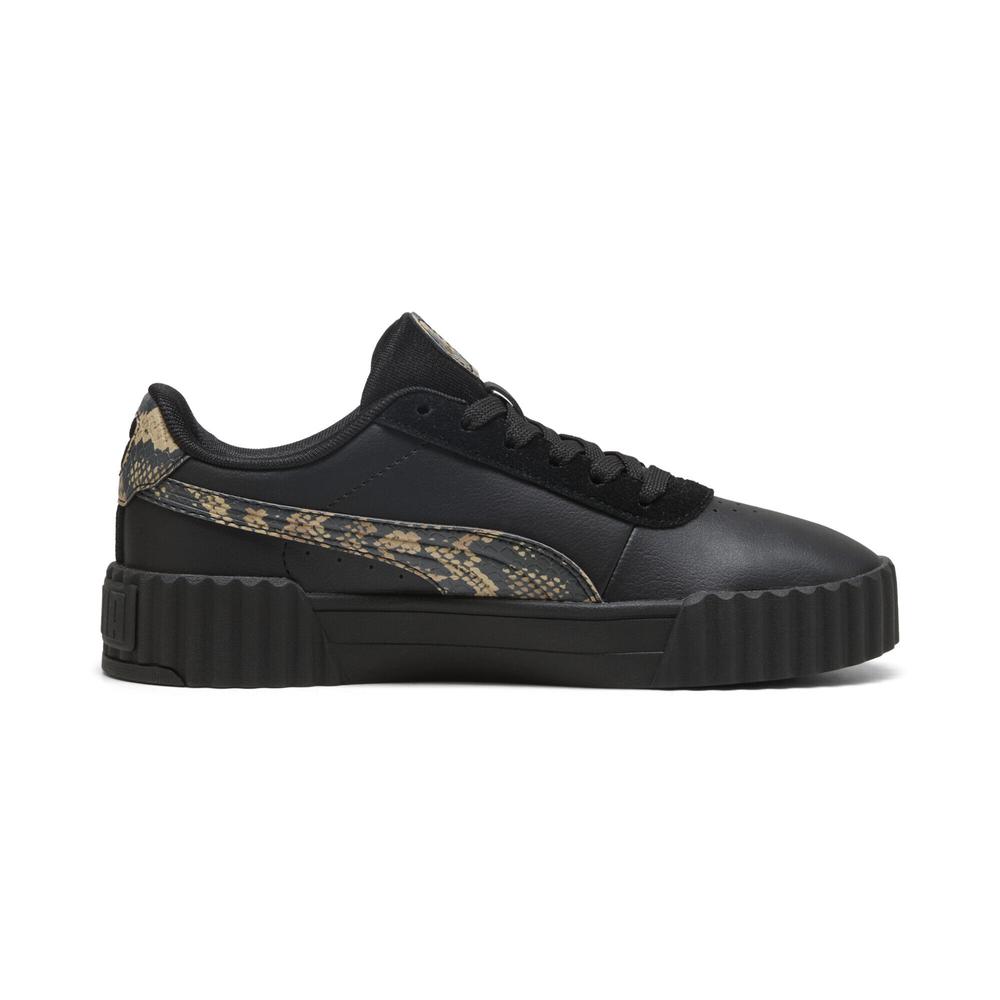 Foto 3 pulgar | Tenis Puma Carina 3.0 Snake Chic Para Mujer Negro
