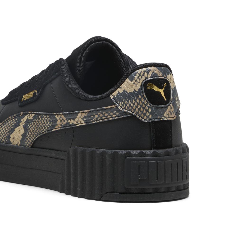 Foto 6 pulgar | Tenis Puma Carina 3.0 Snake Chic Para Mujer Negro