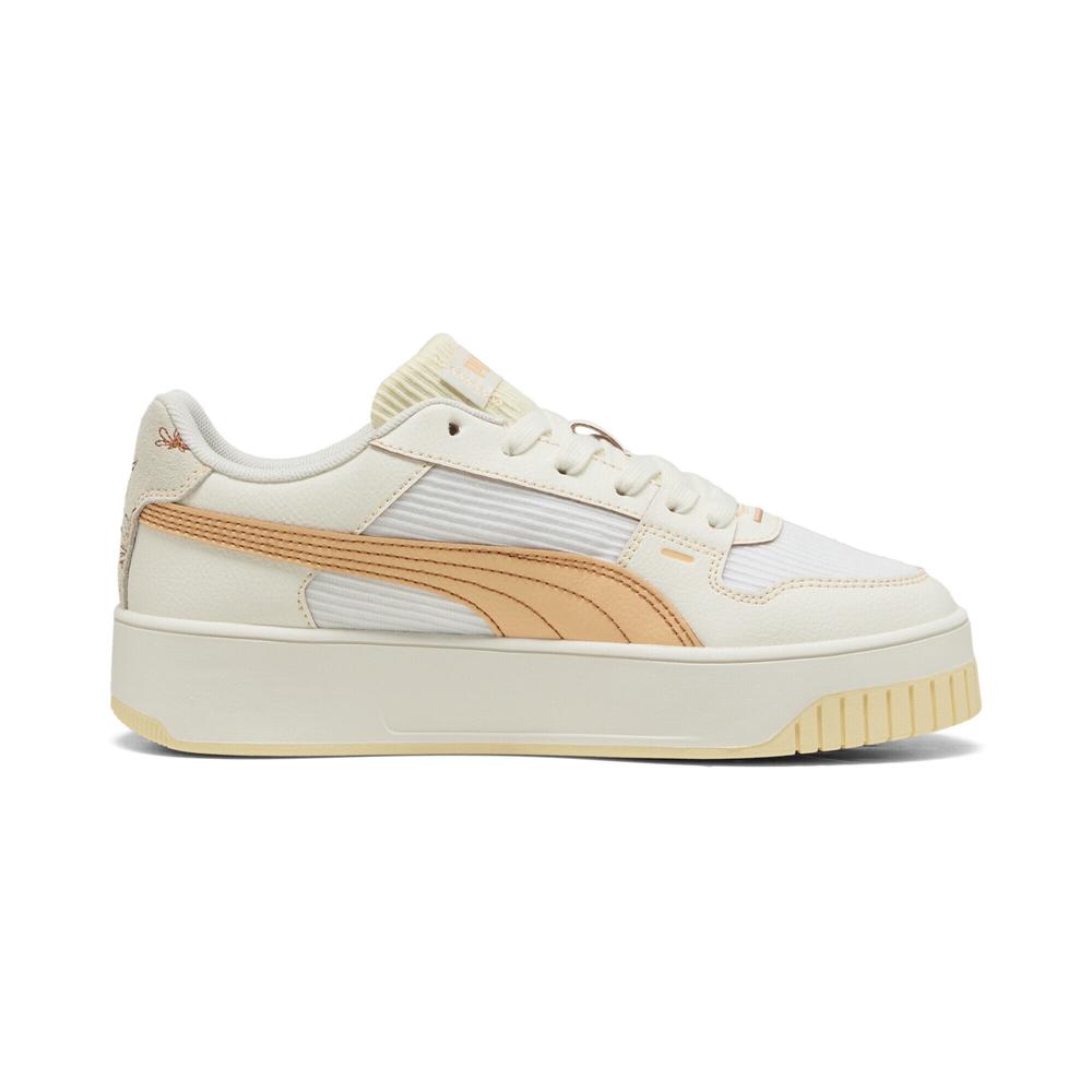 Foto 3 pulgar | Tenis Puma Carina Street Lux Para Mujer Beige