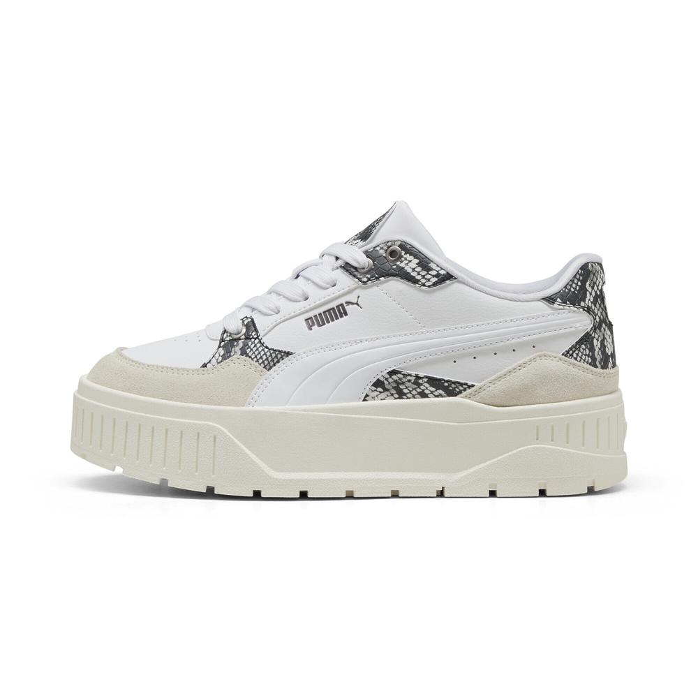 Tenis Puma Karmen Ii Idol Snake Chic Para Mujer Beige