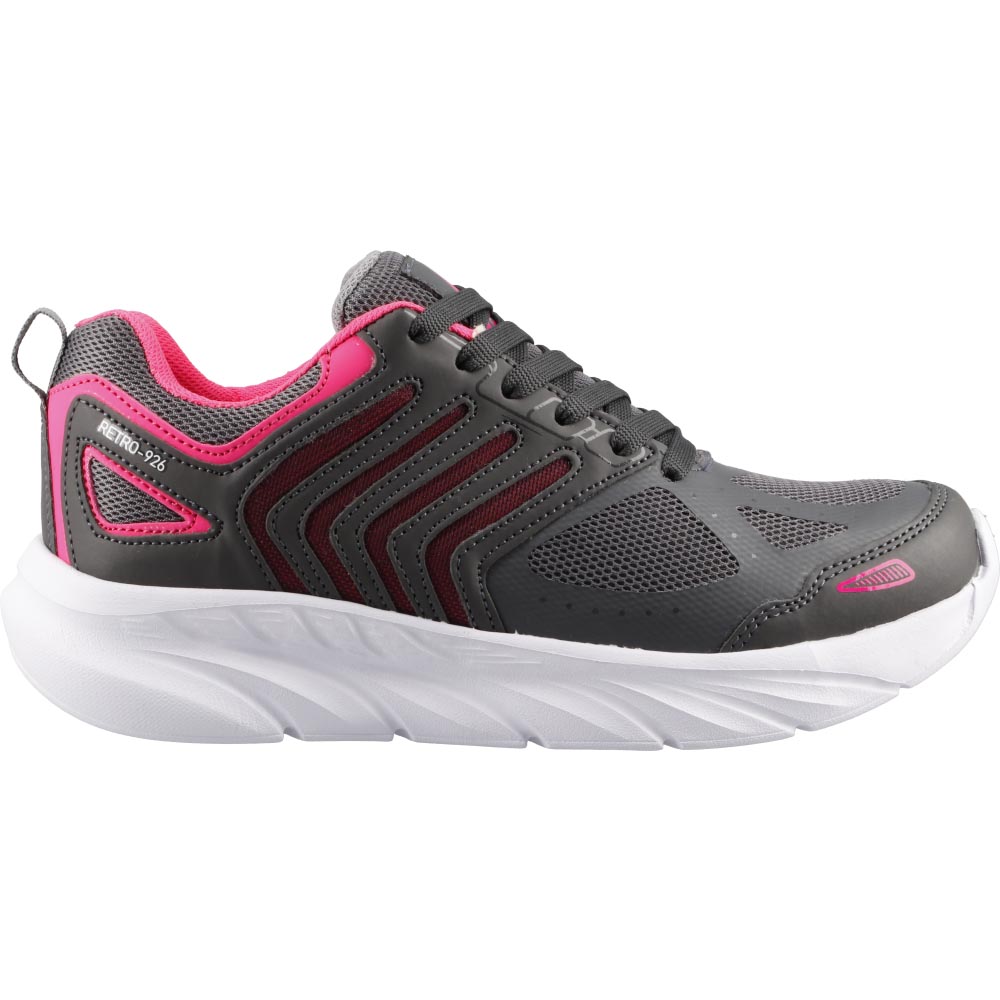 Foto 2 pulgar | Tenis Mujer Hgn By Mr Shu E926 Oxford/fiusha Tenis Deportivo Correr Talla 22 A 26 M
