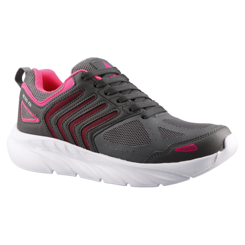 Foto 3 pulgar | Tenis Mujer Hgn By Mr Shu E926 Oxford/fiusha Tenis Deportivo Correr Talla 22 A 26 M