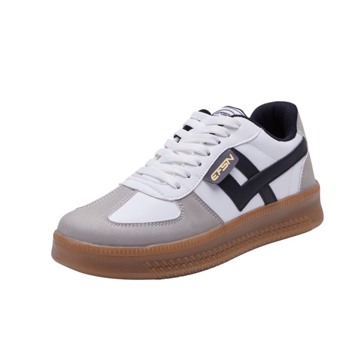 Tenis Calzado Watanabe Color Blanco Cortes Decorativos