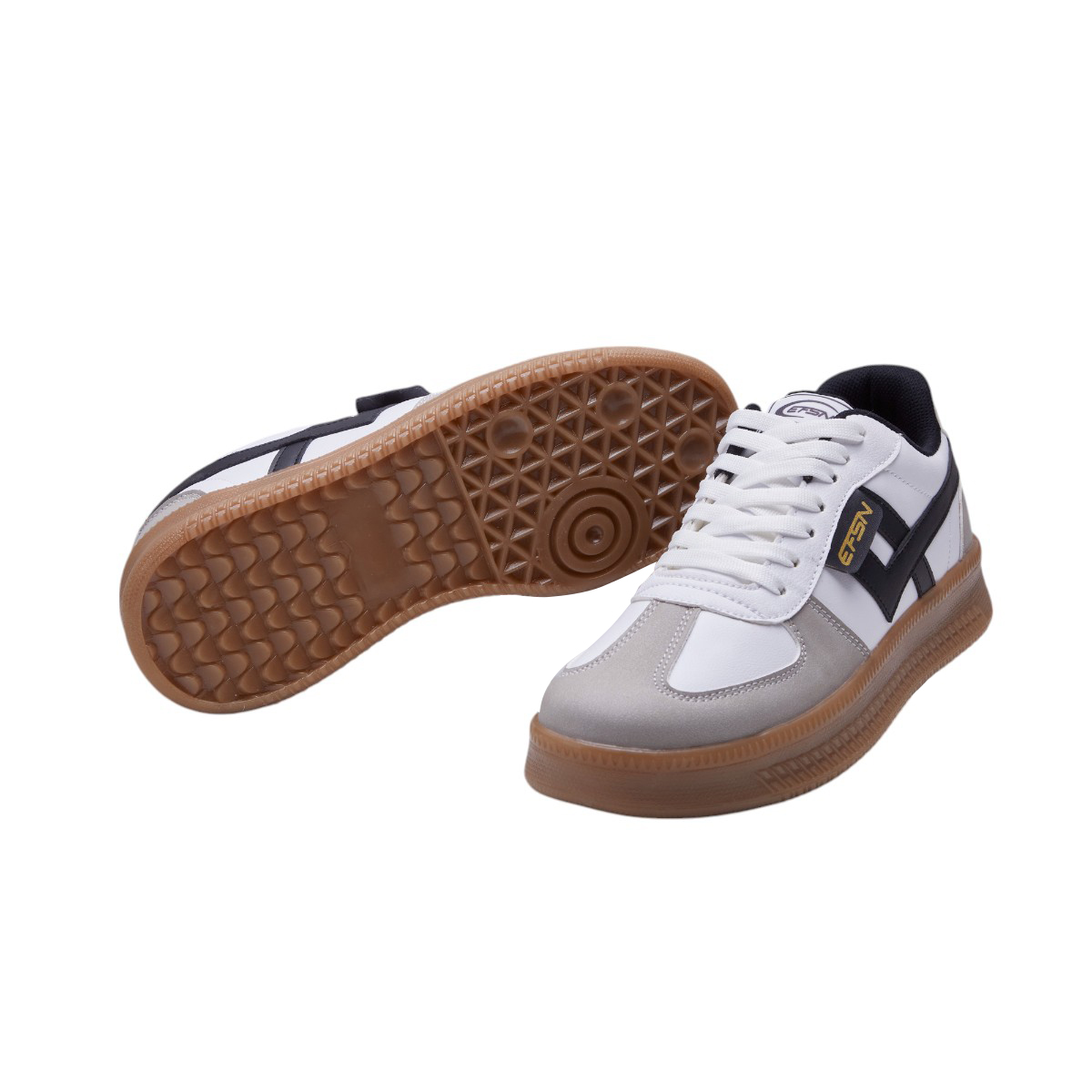 Foto 5 pulgar | Tenis Calzado Watanabe Color Blanco Cortes Decorativos
