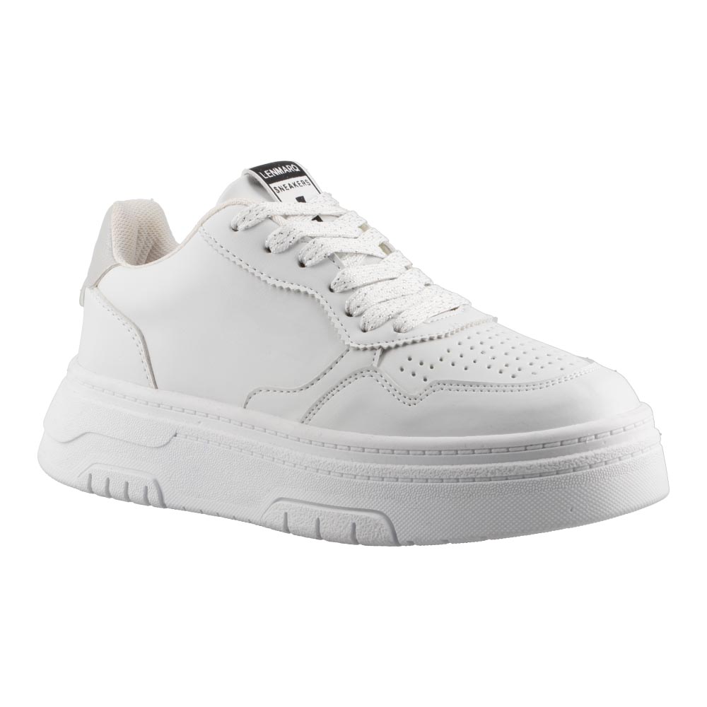Foto 3 pulgar | Tenis Dama Lenmarq 2033 Artico Blanco Tenis Casual Mujer Urbano Talla 23 A 26 E