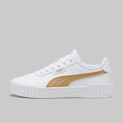 Foto 2 pulgar | Tenis Puma Carina 3.0 Aqua Metallics 40072202 Para Mujer, Color Blanco