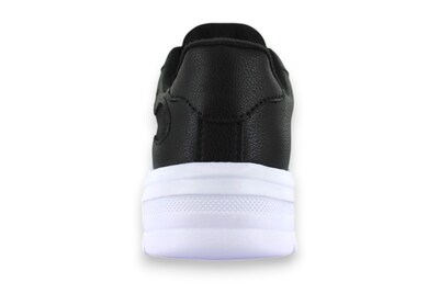 Foto 5 | Tenis Casual Negro Blanco Mujer Cromcues Newk