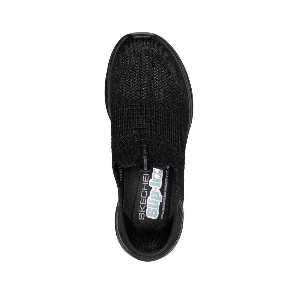 Foto 5 pulgar | Tenis Skechers Ultra Flex 3.0 Mujer Negro Negro