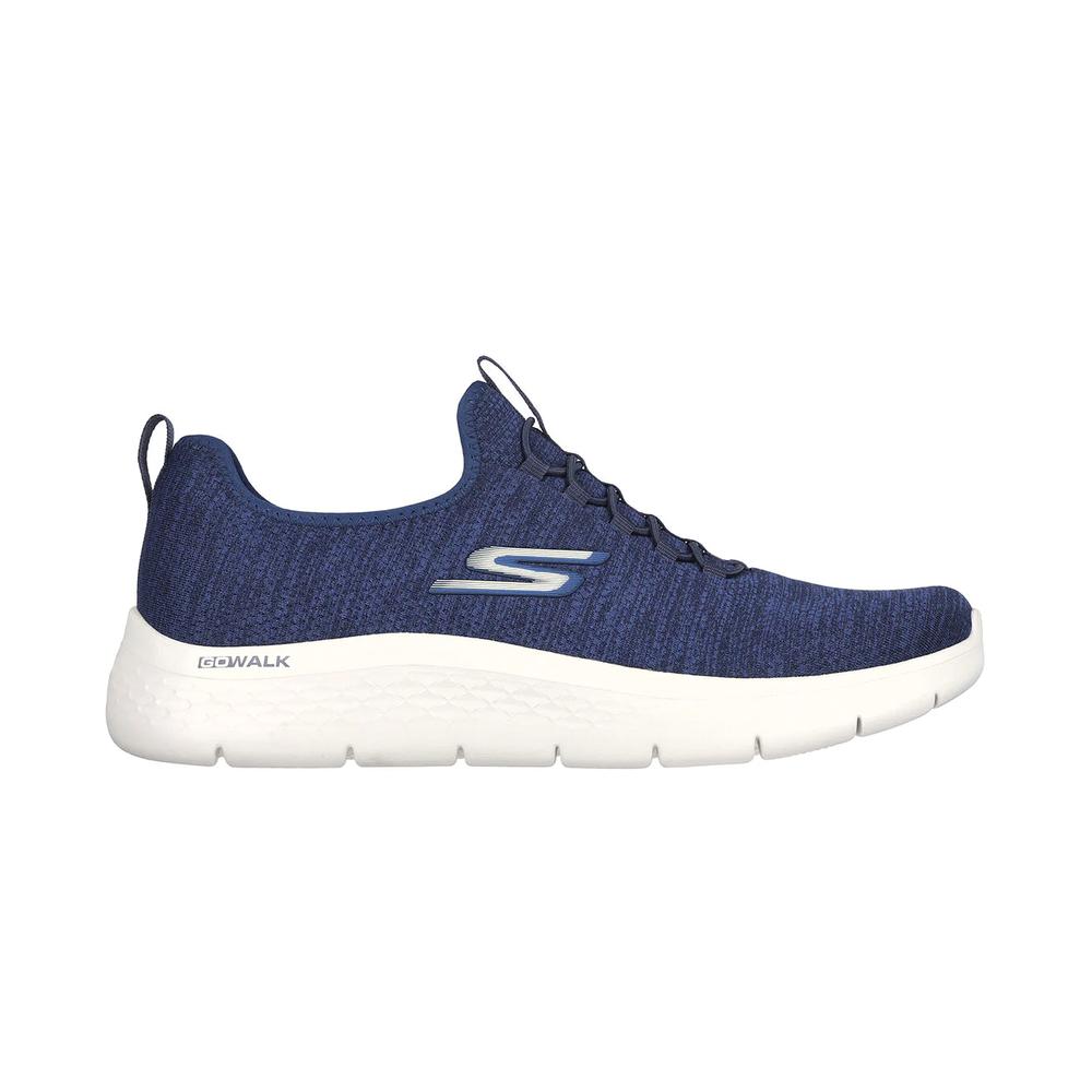 Foto 2 pulgar | Tenis Skechers Go Walk Flex Hombre Deportivo Azul Marino