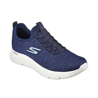 Foto 2 | Tenis Skechers Go Walk Flex Hombre Deportivo Azul Marino